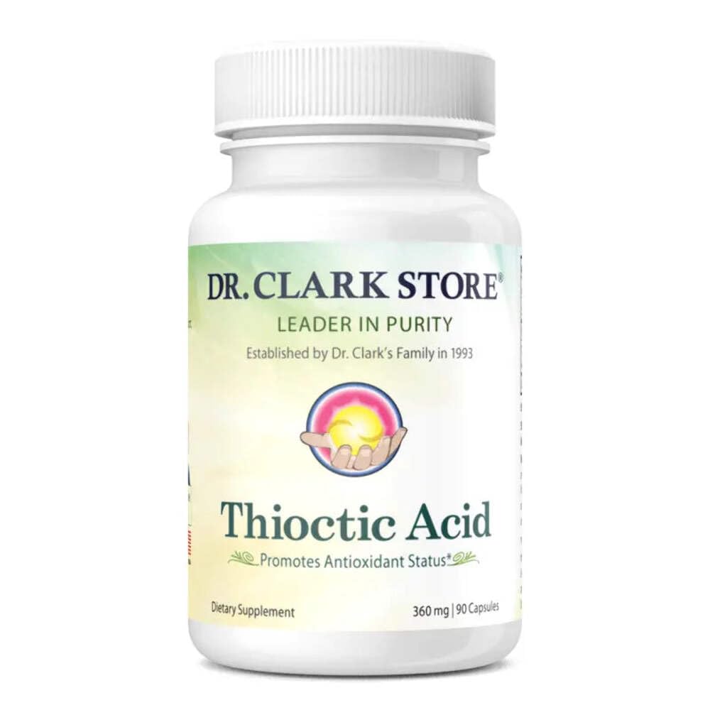 클라크 알파 Lipoic 산 박사 (Thioctic 산), 360 mg 90 캡슐