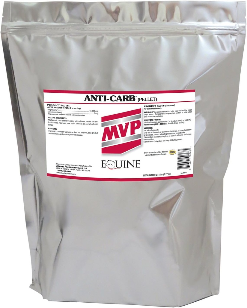 MVP Anti-Carb (5lb) 포도당 대사 지원 ...