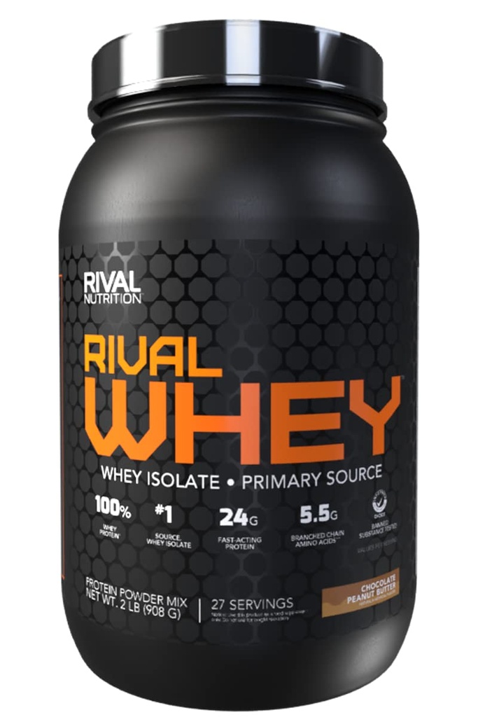 Rival Whey 초콜릿 땅콩 버터 2lb