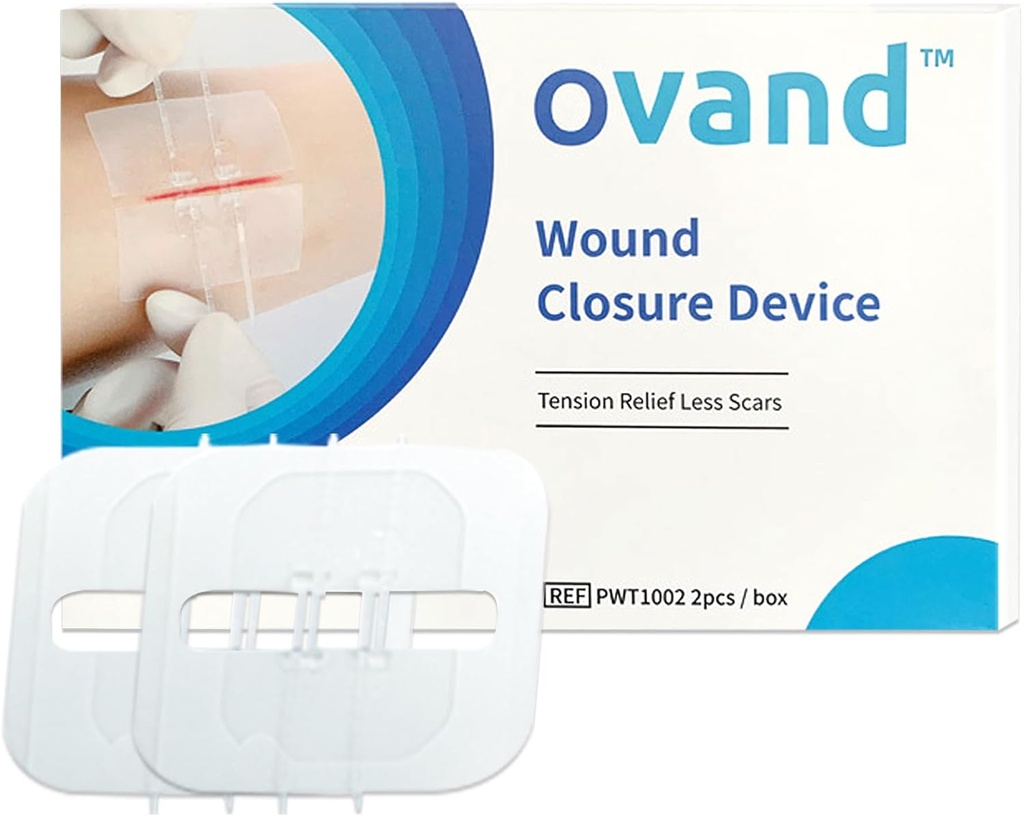 2 PC 비상사태 Laceration 마감, 버터플라이 배리어 부상 마감, 하수구, 빠른 구멍, 긴급 부상 마감 장치 (PU) 없는 Surgical 레이스 수리
