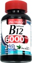 FITO MEDIC의 실험실 | 비타민 b12 | 6000 mcg | 240 서빙 | b12 하위언어 | b12 | b12 비타민 | 매우 높은 흡수, s.