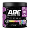 모든 검은 색 모든 사전 운동 분말 | 30 서빙 | Sour Gummy Bear | 350mg Caffeine | Nootropic Pre-Workout Blend | Beta Alanine + Citrulline | 남성용 에너지 보충