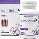 VH Nutrition ESTROLIBRIUM | 여성용 호르몬 밸런스 * | 망포스 지원 보충교재 * | 블랙 코호시, 샤타vari, 차스티 트리 베리 (Vitex), 동콰이 | 삼포스 60 캡슐
