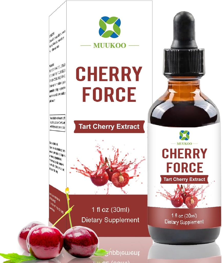 Cherry Force Supplement Tart Cherry Extract Rich in Phytonutrients Nature Tart Cherry 완전히 흡수 된 Tart Cherry Juice 농축물