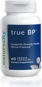 NatureCity True-BP | 심장 건강에 대한 혈액 흐름 지원 보조제 | MegaNatural-BP 80mg 16% Oleuropein (60 Veggie 캡슐) Non-GMO, 글루텐 무료