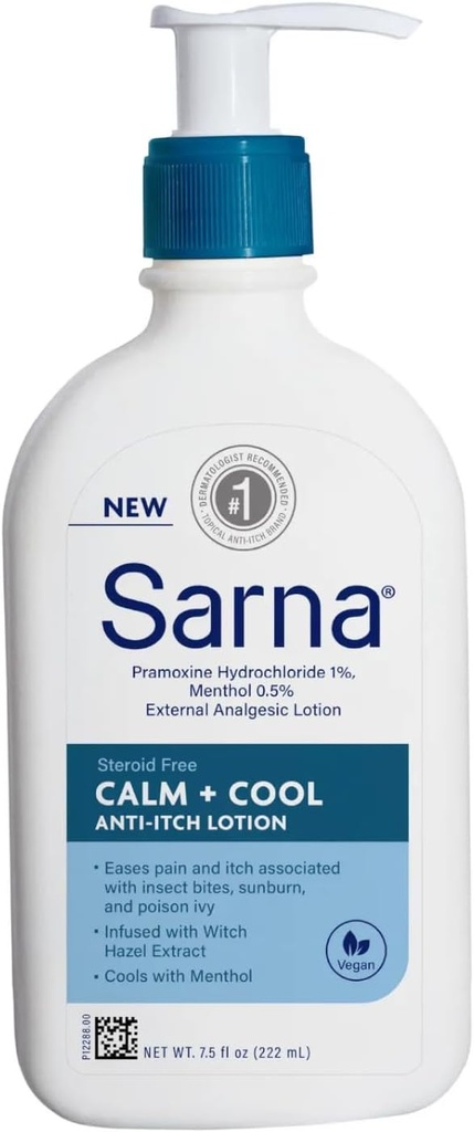 Sarna Calm + 차가운 로션 7.5 Oz