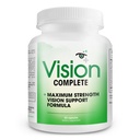 Vision Complete Natural Eye Support Formula 최대 강도 비전 지원 Lutein의 혼합 한 일일 비전 보충.