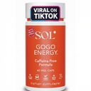 GoGo 에너지 보충교재: 자연적인 에너지 부스트, Cortisol 규칙, 초점 지원, 남자 & 여자를 위한 초본 대안