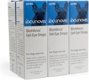 Sentrx - Ocunovis Gel Eye Drops for Dogs and Cats with Dry Eyes, Hyaluronic Acid, Non-Blurring 및 Non-Stinging 인조 Tears, 5 ml, 6 팩이있는 고양이 및 개 눈 드롭