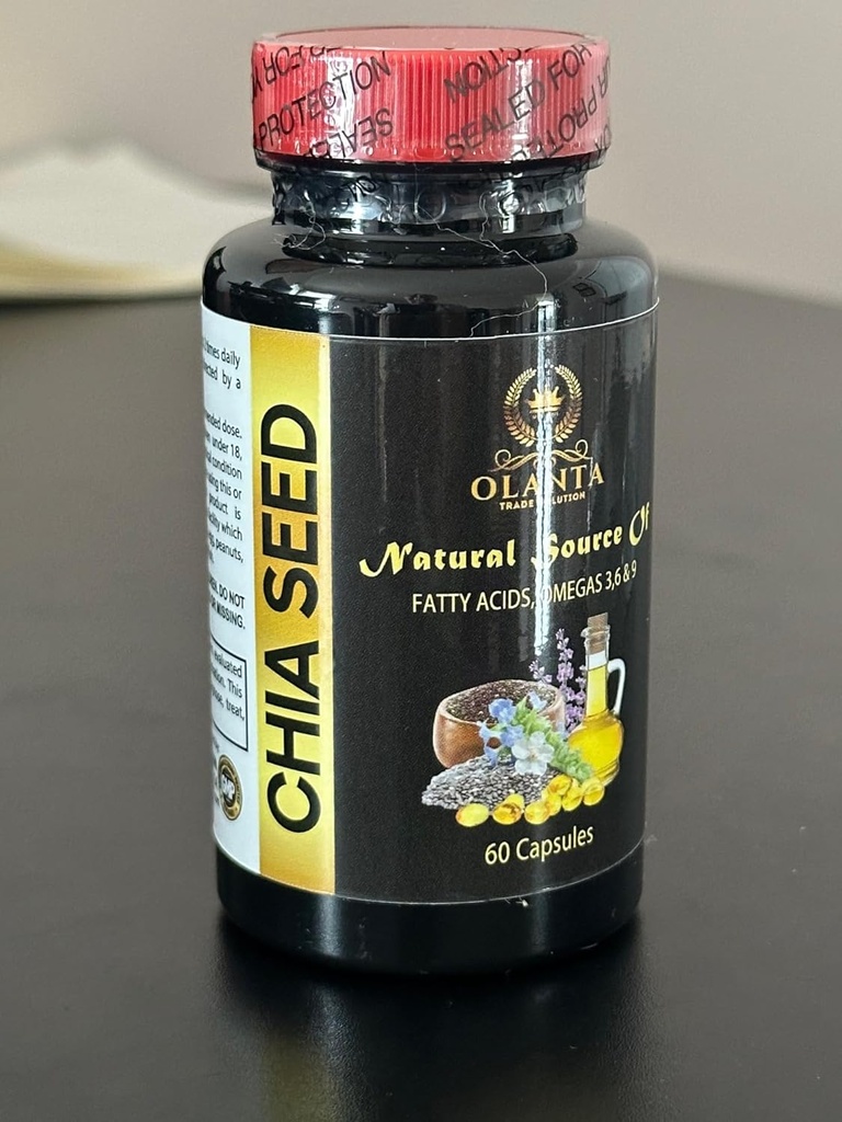 여성을위한 오메가 3 지방산 - CHIA Seed - Menopause, 여성을위한 소화 효소, 오메가 3-1 병 60 Softgels가있는 Chia Seeds