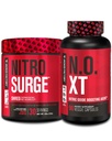 Jacked 공장 Nitrosurge는 과일 펀치 & N.O. 남자 & 여자를 위한 XT Nitric 산화물 승압기에 있는 Thermogenic 전 운동을 꿰맵니다