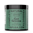 Gut Greens Superfood Powder Formula Supplement - 놀라운 Raw Digestive Enzyme 보조 식품 잔디 혼합, 9oz, 30 서빙