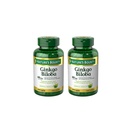 Nature's Bounty Ginkgo Biloba 60mg 캡슐, 200 개 (팩 2)
