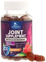 합동 지원 Gummies Glucosamine 플러스 비타민 E - 뒤, 무릎 & 손을 위한 Occasional Discomfort를 위한 성격 합동 지원 보충교재 - 연골 & 합동 건강 & 융통성 지원 - 60 Gummies