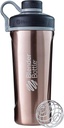 BlenderBottle Radian 셰이커 컵은 철사 Whisk, 26 Ounce, 구리를 가진 스테인리스 물병을 격리했습니다