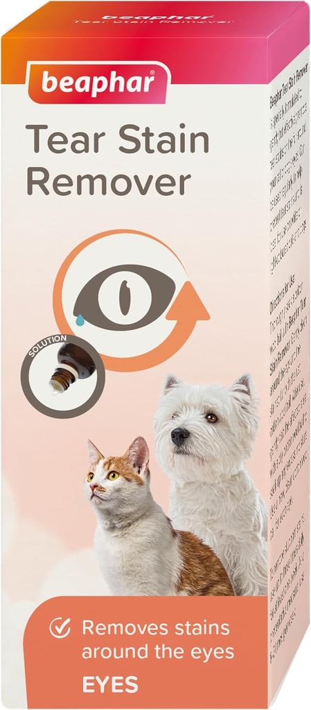 Sherleys 눈물 얼룩 제거제 50ml Cats & Melian에서 개