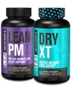 Jacked Factory Lean PM Night Time Fat Burner, 수면 보조 보충, & 식욕 억제 (60 캡슐) & 건조 XT 물 체중 감량 Diurectic 알약 (60 캡슐)