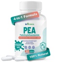 높은 효능 4-in-1 Palmitoylethanolamide, 700mg Pea Supplement for Men and Women, Made in USA, 60 캡슐