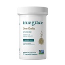 True Grace One Daily Probiotic - 60 채식 캡슐 - 90 억 CFU - Gut, Digestive & Immune Health Support Blend with Prebiotic Fiber - 글루텐 & Soy Free - 60 서빙