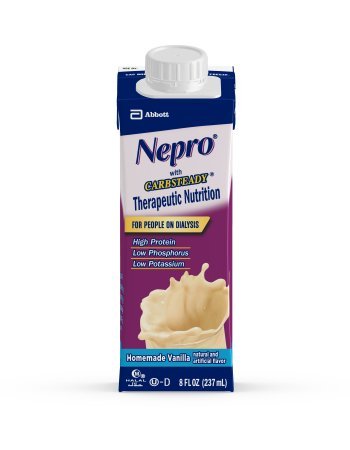 NEPRO CARB STEADY HOMEMADE VANILLA 8 온스 컨테이너