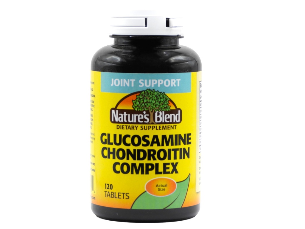 자연의 혼합 글루코사민/Chondroitin Complex 120 정제