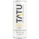 TATU Ready-To-Drink Protein Infusion Water Lemon Ginger 24 Pack. 15 그램의 whey Protein isolate, 설탕 0 그램, 60 칼로리. 레몬 생강과 오렌지 망고. 글루텐 무료, lactose 무료.