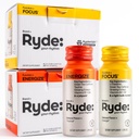 RYDE 샷 | Energize + Focus | Essential B 비타민과 카페인| Zero Calories, Zero Sugar | 16 팩