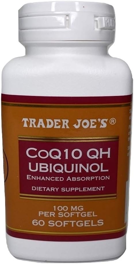 상인 조 CoQ10 QH UBIQUINOL는 흡수 100mg 60 Softgels를 강화했습니다