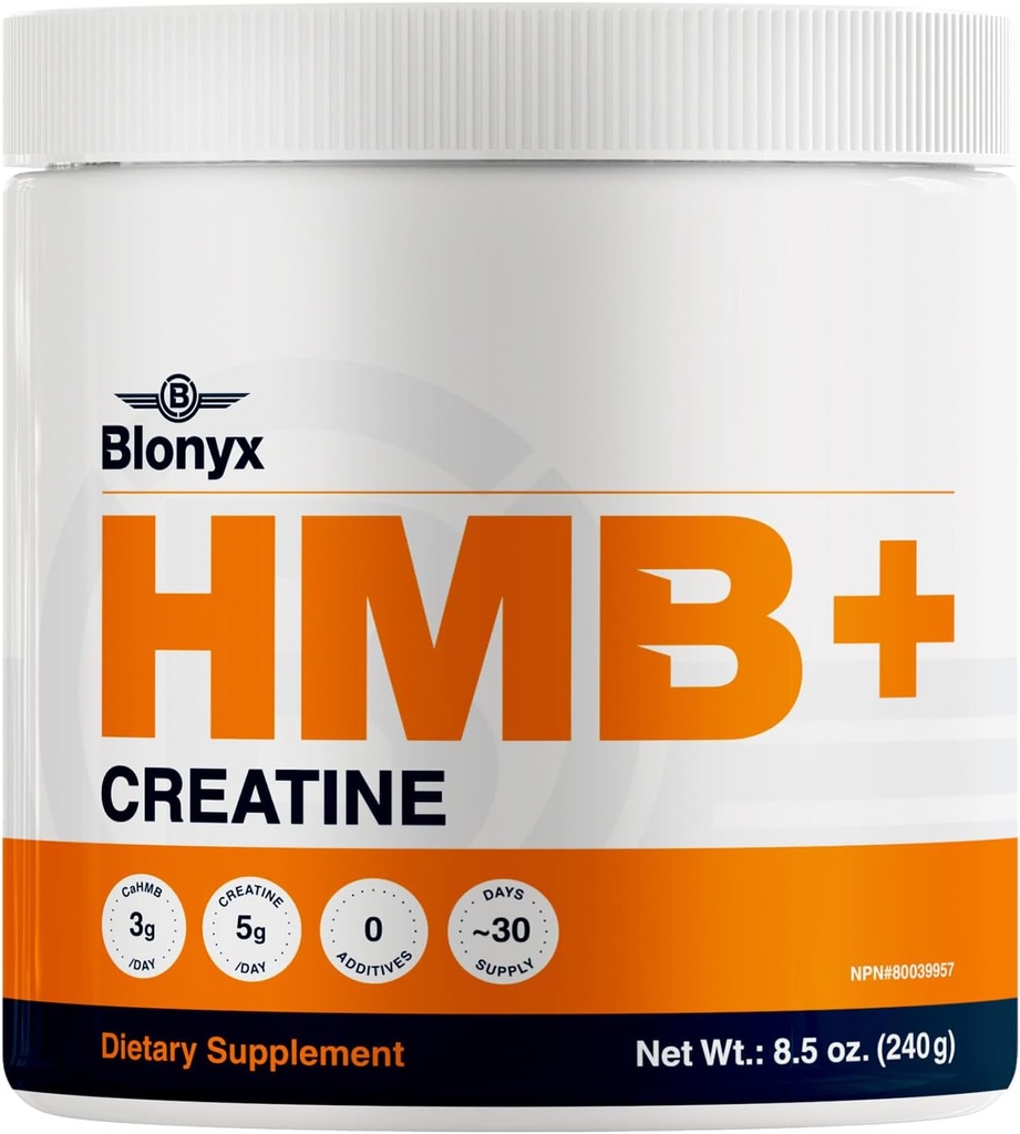 HMB + Creatine 보충교재 - 강화된 힘, 힘 & 회복을 위한 3g 매일 HMB, 고강도 Athletes, 30 일 공급을 위한 이상