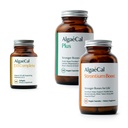 ALGAECAL 뼈 건강 번들 - D3 완료 (1000 IU) + K2, 비타민 E, 비타민 A & 식물 기반 칼슘 임상 지원 뼈 밀도 증가