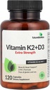 Futurebiotics 비타민 K2 + D3, 추가 강도, 120 캡슐