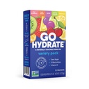 GoHydrate Instant Hydration Powder Packets - 낮은 나트륨 Electrolytes 음료 믹스 - 천연 수분 지원, 설탕 무료 비타민 D, 10 팩, 혼합과 함께 맛 분말 음료