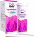 여성을 위한 질 PH 시험 지구 (50의 cnt). BV Bacterial Vaginosis 및 효모 감염 시험 지구. 질 건강, 산성도 및 알칼리성을 위한 Feminine PH 시험. 밀봉된 주머니에 있는 지구
