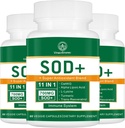700MG Sod Superoxide Dismutase 보충 - 셀룰러 건강을위한 높은 효능 산화 보충 - 180 캡슐