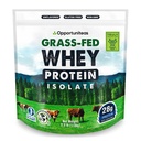 Opportuniteas 잔디 Fed Whey Isolate 단백질 분말 - 인공 감미료, 호르몬 자유로운 코우, 비 GMO - 2.5lb 없는 28g 단백질 분말