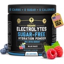 HRDWRK 마그네슘, 칼륨과 함께 전해질 분말 - Sugar Free Electrolytes Boost Endurance and Reduce Fatigue with This Electrolytes Supplement - 최대 Hydration - Keto Friendly