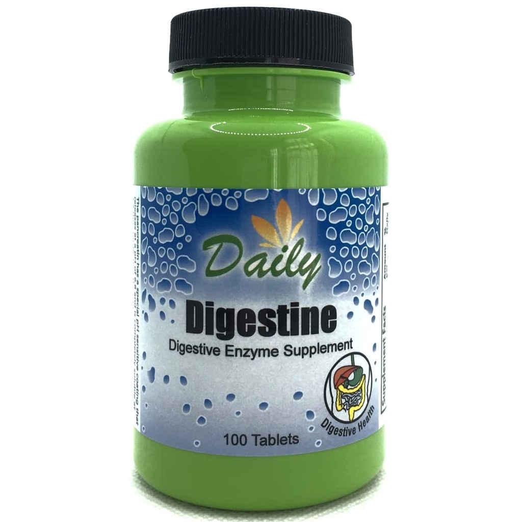 매일 제조 Digestine TM (Digestive Enzymes Mycozyme, Pancreatin, Papain, 산성 안정 Protease, Betaine HCl, 철 Bile 소금)