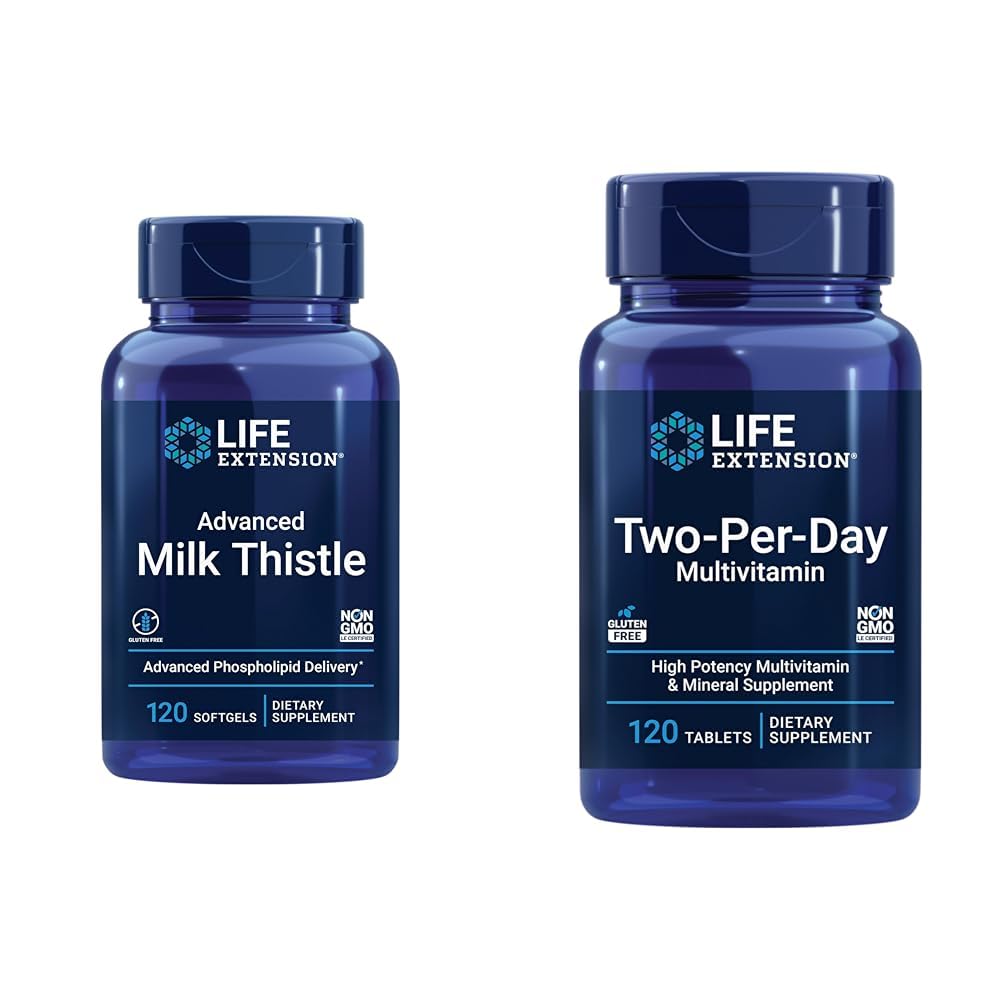 생활 연장 진보된 우유 이틀 120 Softgels와 2 당 일 높은 Potency 다 비타민 & 무기물 120의 정제 뭉치