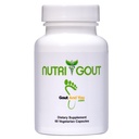 NutriGout Uric Acid Cleanse Supplement w / Turmeric, Celery Seed, Bromelain, 우유 이틀, 다 델리온 및 Chanca Piedra, 60 채식 캡슐 500 mg 각