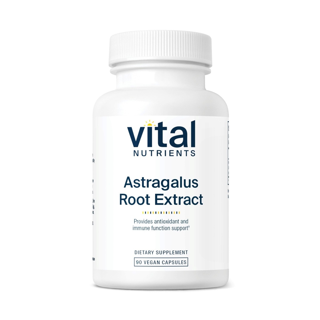 Vital Nutrients - Astragalus 뿌리 추출물 - Vegan 공식 - 면역 체계를 위한 초본 지원 - 병 당 90의 채식 캡슐 - 300 mg