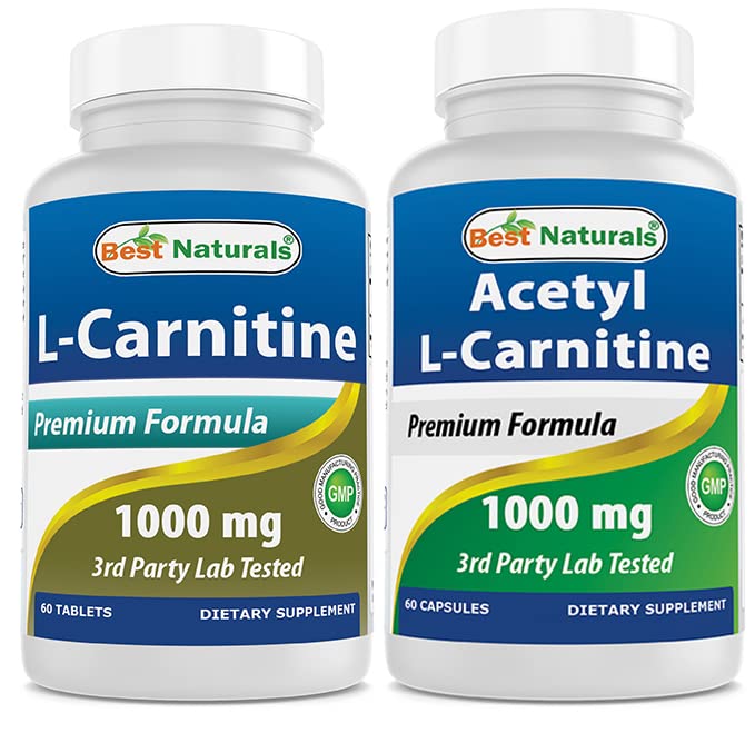 제일 자연적인 L 카르니틴 1000mg & 아세틸 L 카르니틴 1000mg