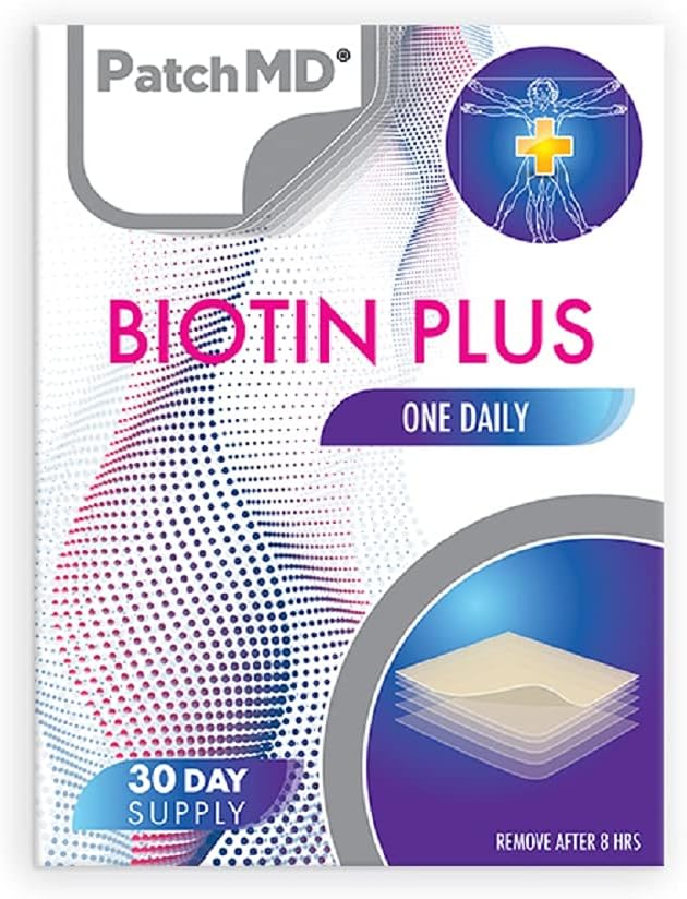 PatchMD - Biotin Plus 패치 - 30 일 공급