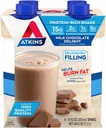 호박 우유 초콜렛 Delight 단백질 Shake, 15g 단백질, 낮은 글리세라이드, 2g 순수한 Carb, 친절한 1g 설탕, Keto 4 조사