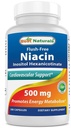 제일 자연적인 홍조 자유로운 Niacin Inositol Hexanicotinate 500 mg 180 캡슐
