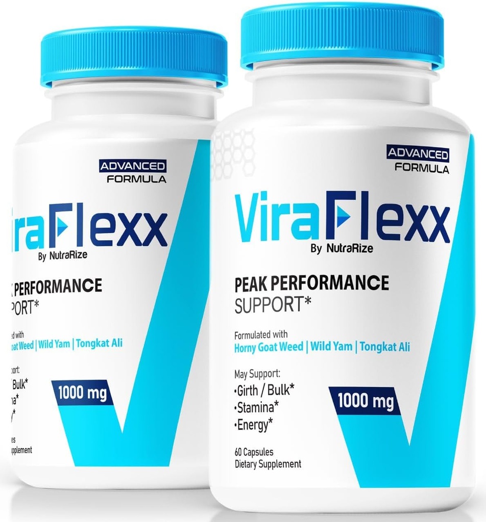 (2 팩) 남자를 위한 ViraFlexx, 직업적인 캡슐, 남성 성과 지원 500mg의 전반적인 건강을 지원하는 모든 자연적인 규정식 보충교재, 리뷰 (120의 캡슐)