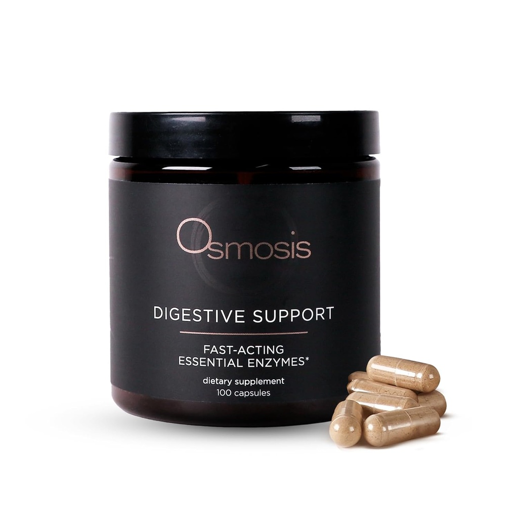 OSMOSIS Skincare 소화 지원 효소 보충교재, 100 조사