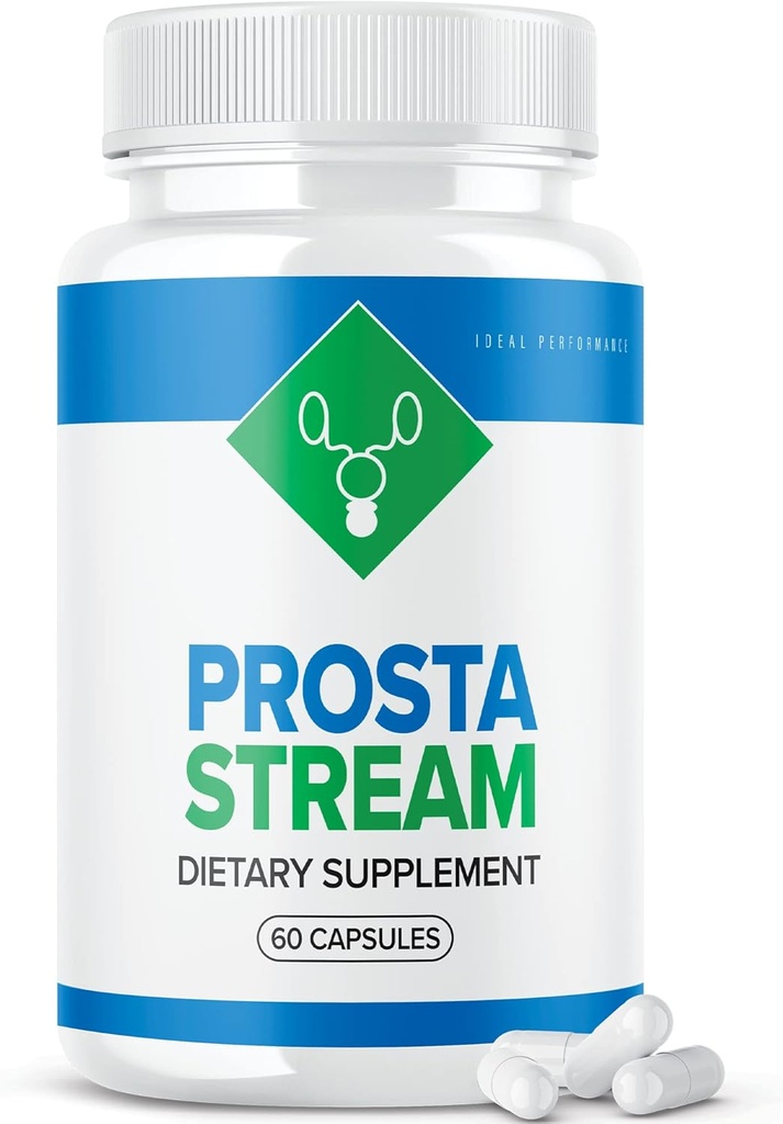 IDEAL PERFORMANCE Prosta 스트림 전립선 보충 Prostastream 약 (60 캡슐)