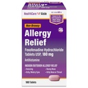 HealthCareAisle 알레르기 완화 - Fexofenadine 염산염 정제 USP, 180 mg - 180 정제 - 알레르기 약물, 비 소화 24 시간 완화