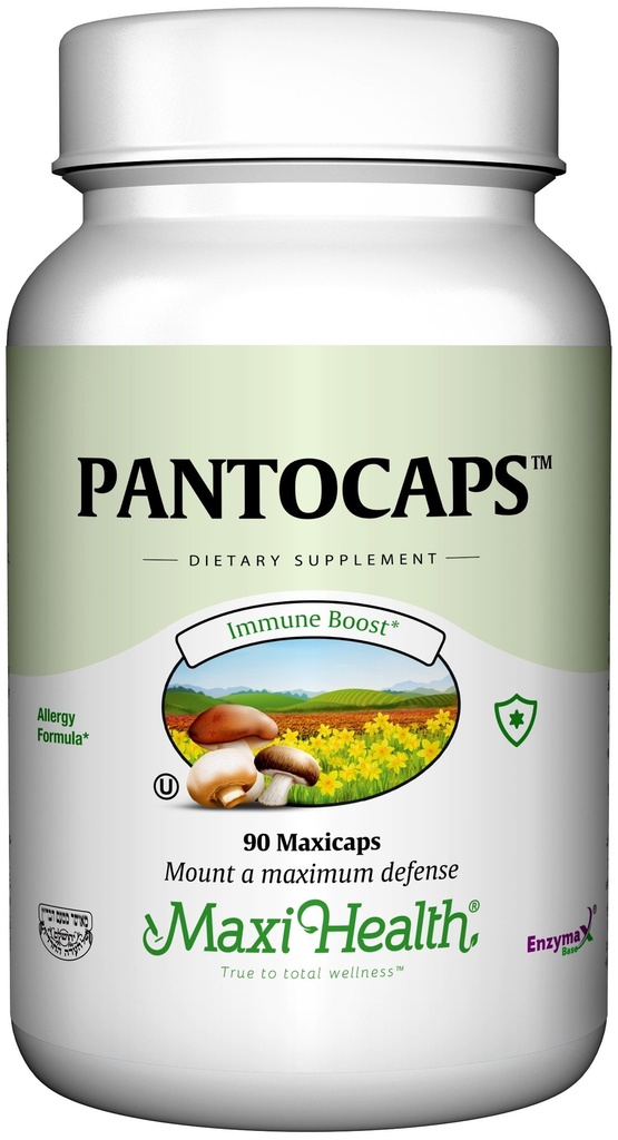 Maxi 건강 Pantocaps, 90 맥시 모자