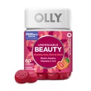 OLLY Undeniable Beauty Gummy, 모발, 피부, 손톱, Biotin, 비타민 C, Keratin, Chewable 보충교재, 자몽, 30 일 공급 - 60 조사